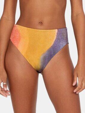 RVCA x Dana Trippe Special Edition - TRIPPY DANA HIGH RISE Bikini Bottoms